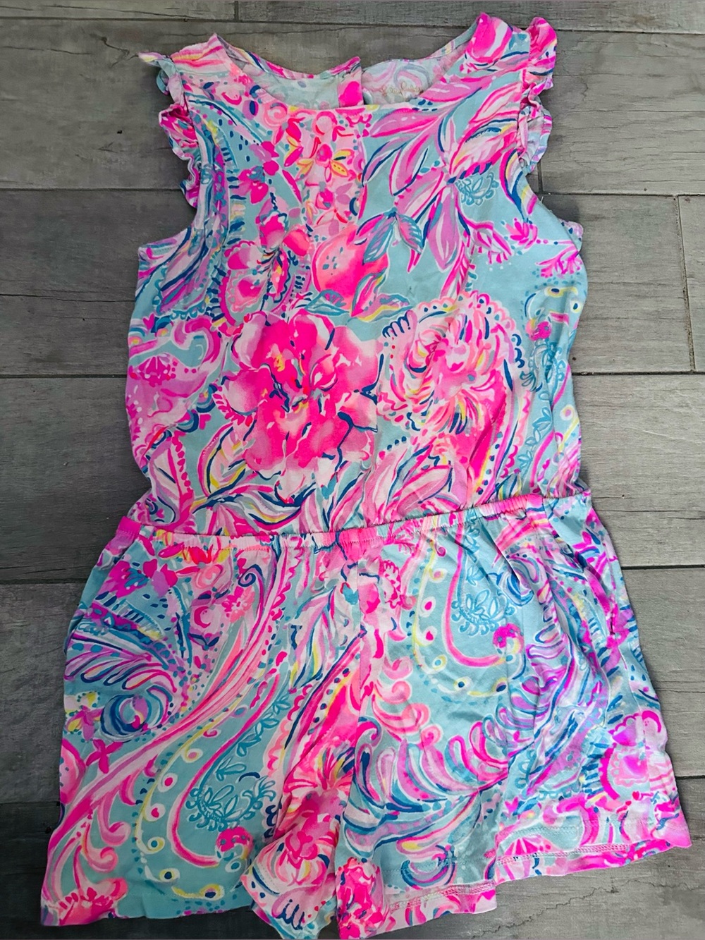 Lilly Pulitzer Girls mini pasti romper